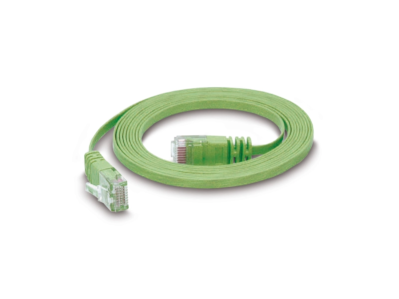 SP-SlimWire Patchkabel grün 15.0 m Cover_Slimwire_gruen