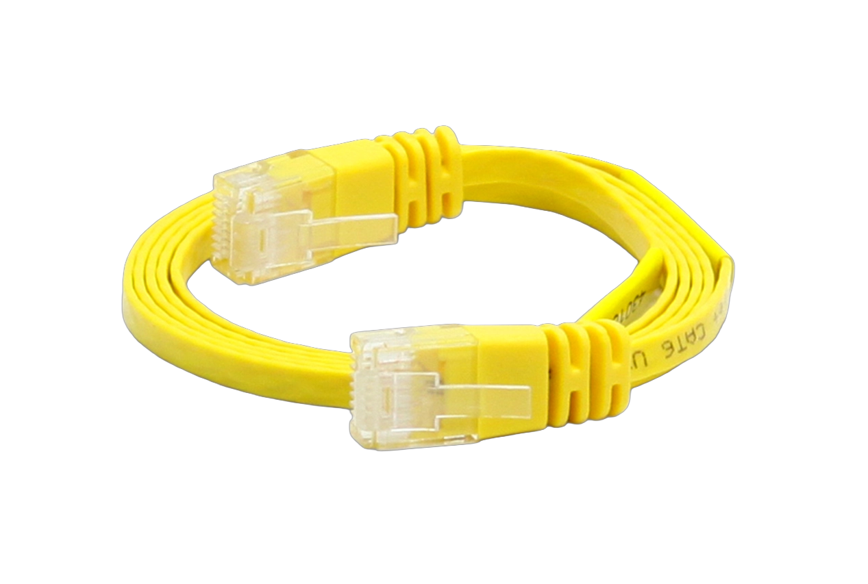 Cover_SlimWire_UTP_gelb_1_0m